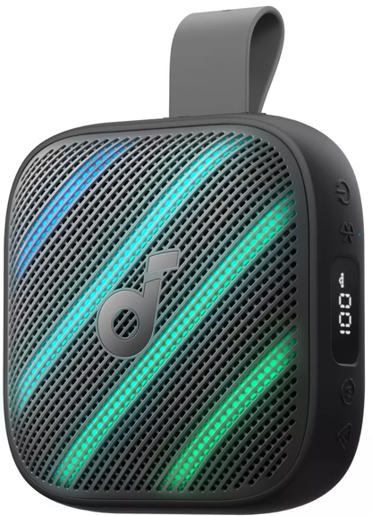 Altavoz portátil Bluetooth Anker SoundCore Boom Go 3i, 15W, TWS, RGB, impermeable, negro D5103010