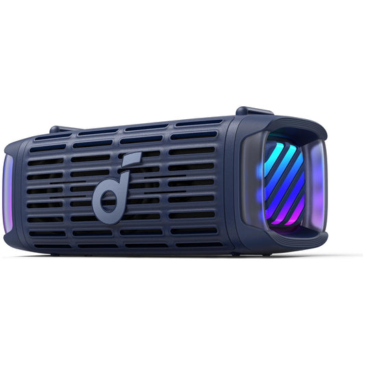 Altavoz Portátil Bluetooth Anker SoundCore Boom 3i, 50W, RGB, Impermeable, Azul D5100030