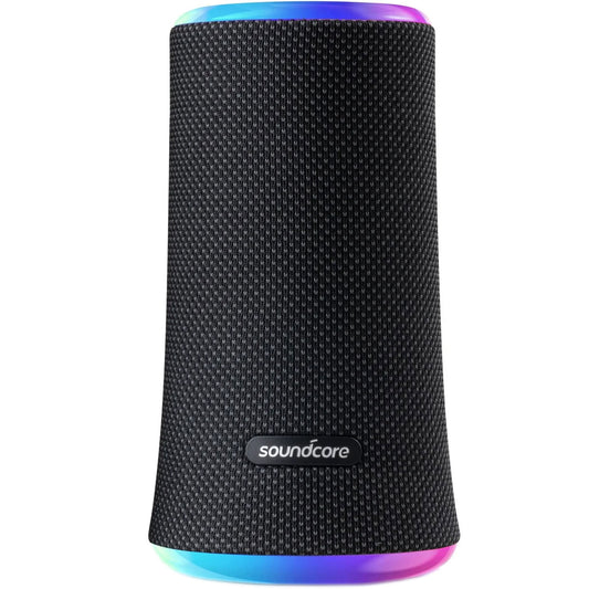 Altavoz Bluetooth Anker SoundCore Flare 2, 20W, RGB, Impermeable, Negro A3165G11