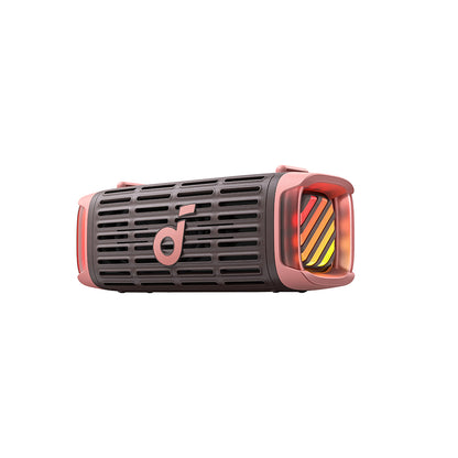Altavoz portátil Bluetooth Anker SoundCore Boom 3i, 50W, RGB, impermeable, Marrón Rosa D5100080