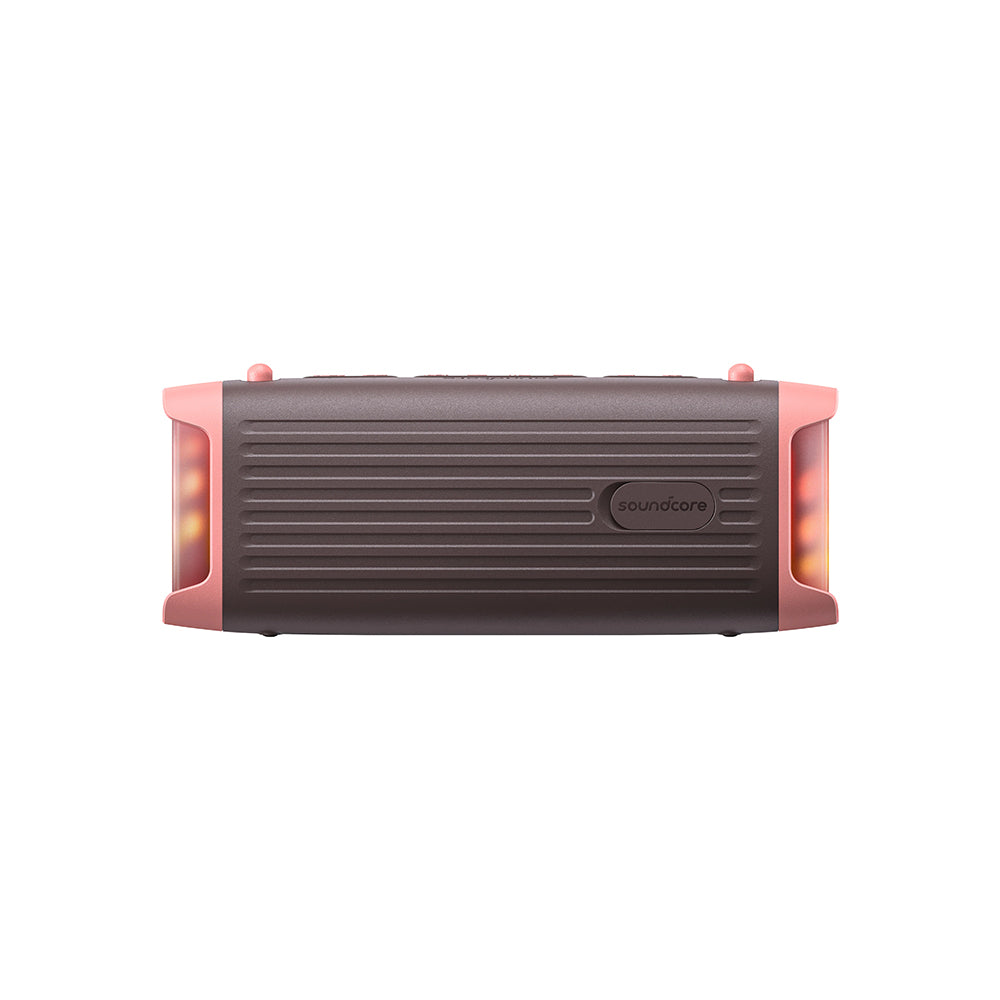 Altavoz portátil Bluetooth Anker SoundCore Boom 3i, 50W, RGB, impermeable, Marrón Rosa D5100080