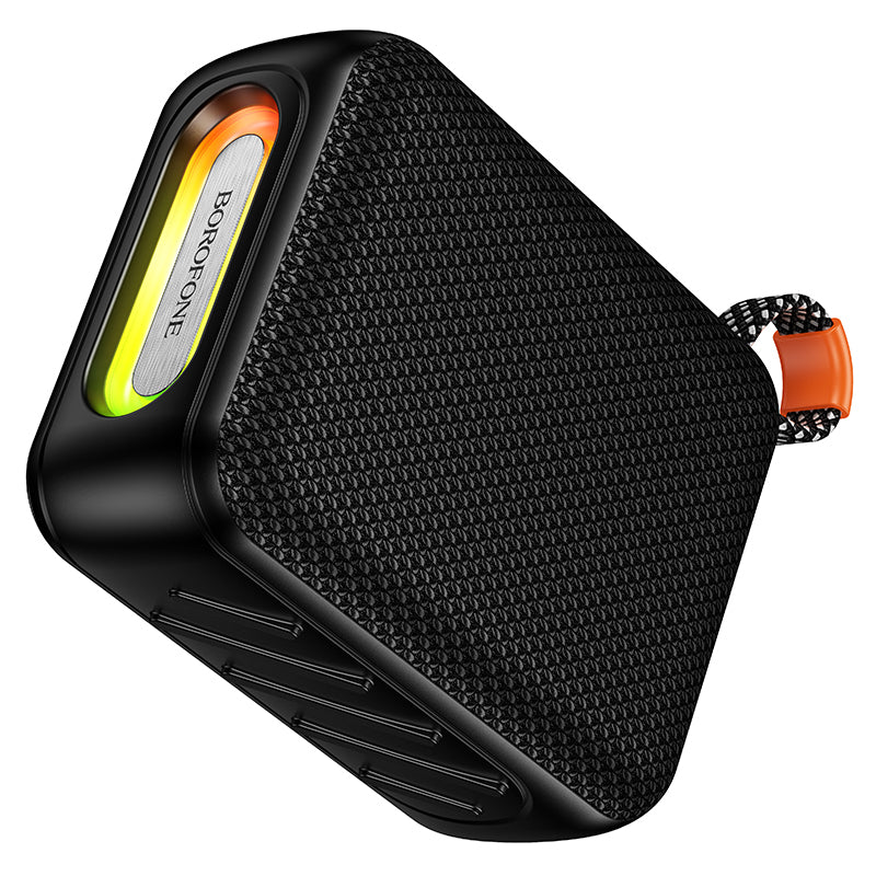 Altavoz portátil Bluetooth Borofone BR106 Felicitous, 8 W, TWS, RGB, negro