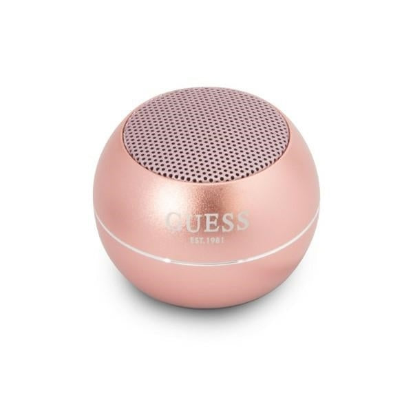 Guess Portable Bluetooth Speaker, 3W, Pink