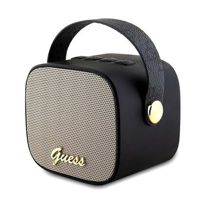 Altavoz Portátil Bluetooth Guess 4G Script Logo, 5W, Negro