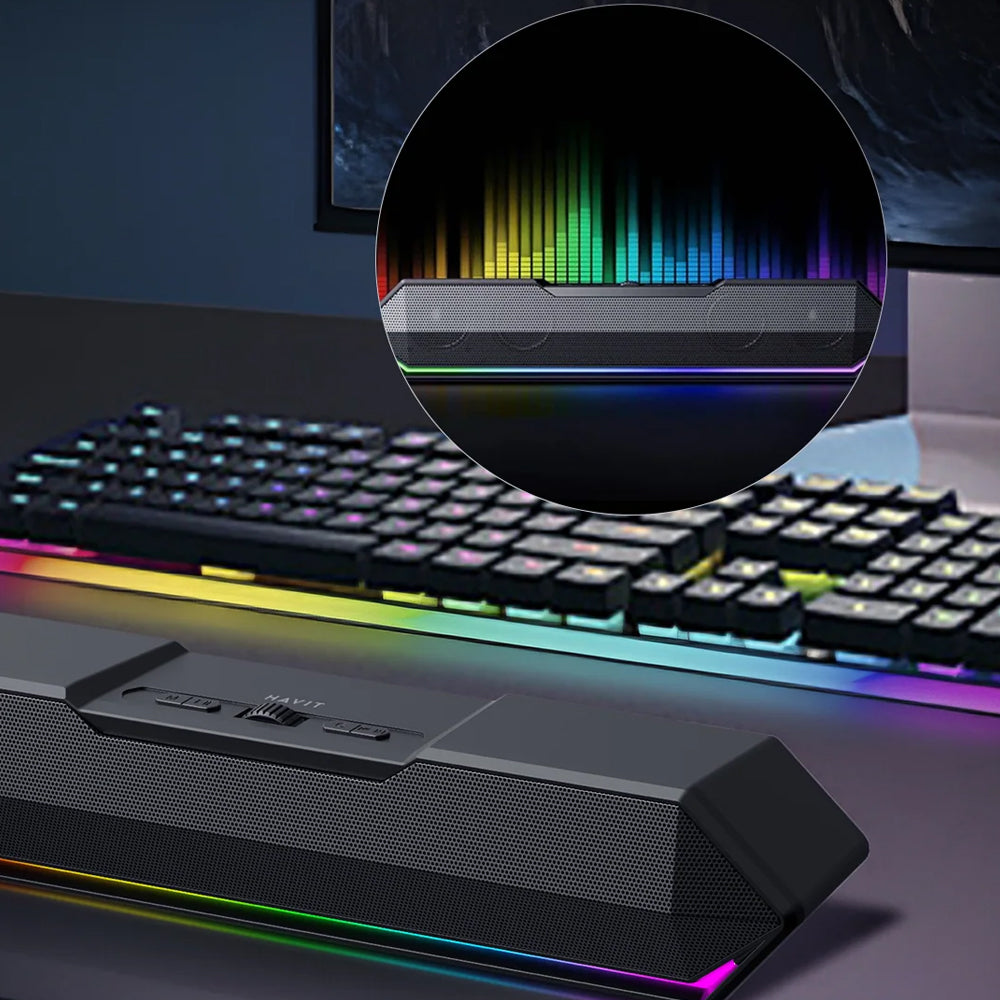 Altavoz Bluetooth HAVIT SK772BT, 10W, Negro