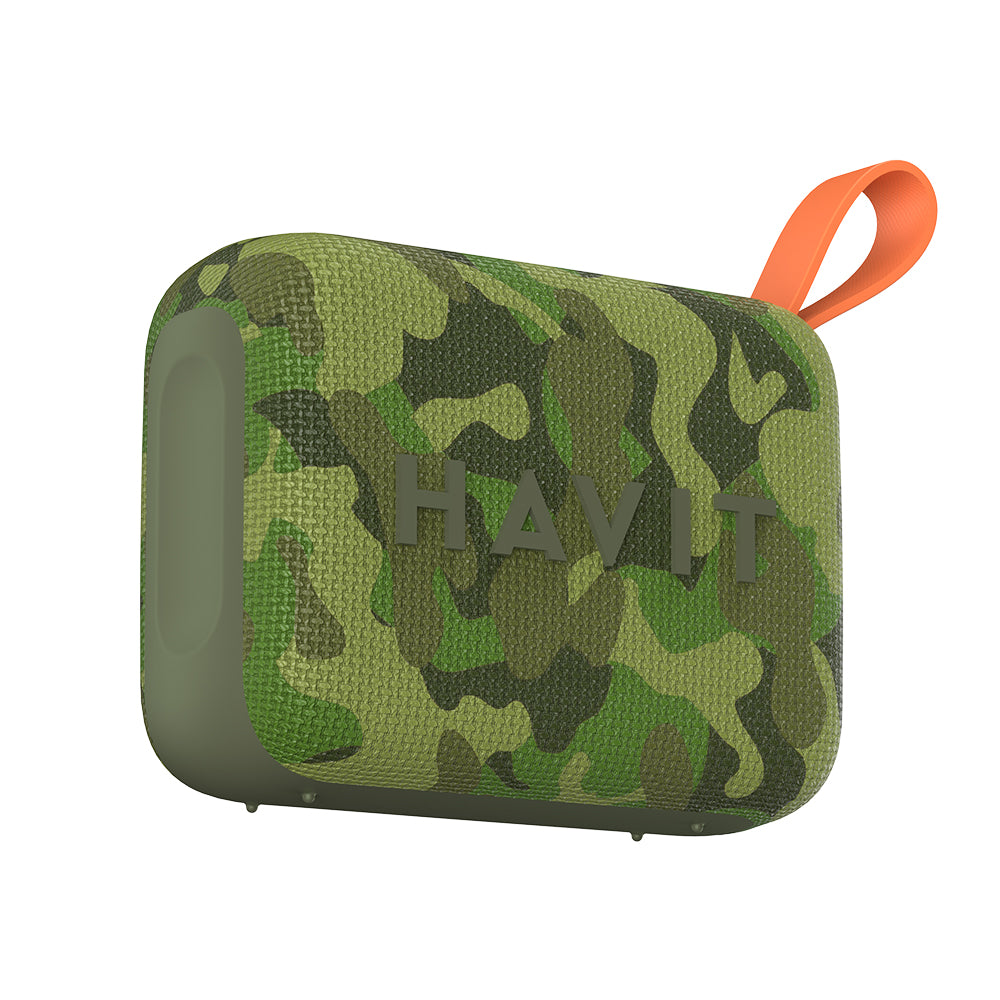 Altavoz Portátil Bluetooth HAVIT SK874BT, 8W, Impermeable, Camuflaje
