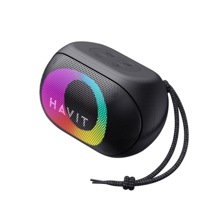 Portable Bluetooth Speaker HAVIT SK885BT, 8W, RGB, Waterproof, Black