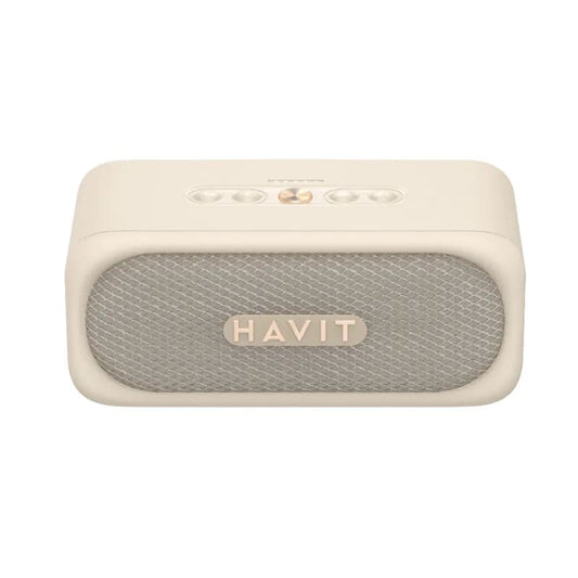 Altavoz Bluetooth HAVIT SK905BT, 20W, Impermeable, Beige