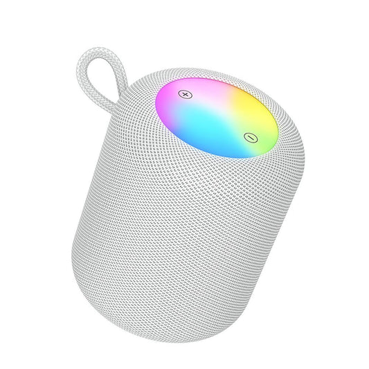 Altavoz Portátil Bluetooth HOCO HC30, 5W, TWS, RGB, Gris