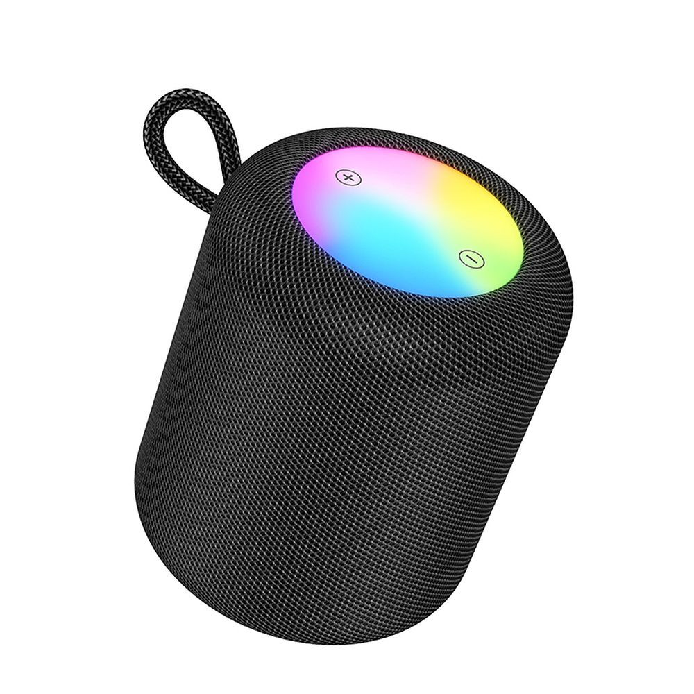 Altavoz Portátil Bluetooth HOCO HC30, 5W, TWS, RGB, Negro