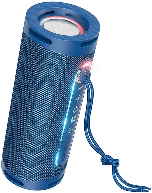 Altavoz Portátil Bluetooth HOCO HC9 Dazzling Pulse Sports, 10W, TWS, RGB, Azul