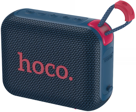 Altavoz Portátil Bluetooth HOCO HC31, 10W, TWS, RGB, Impermeable, Azul Marino