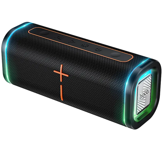 Altavoz Portátil Bluetooth HOCO HC51, 30W, TWS, RGB, Negro