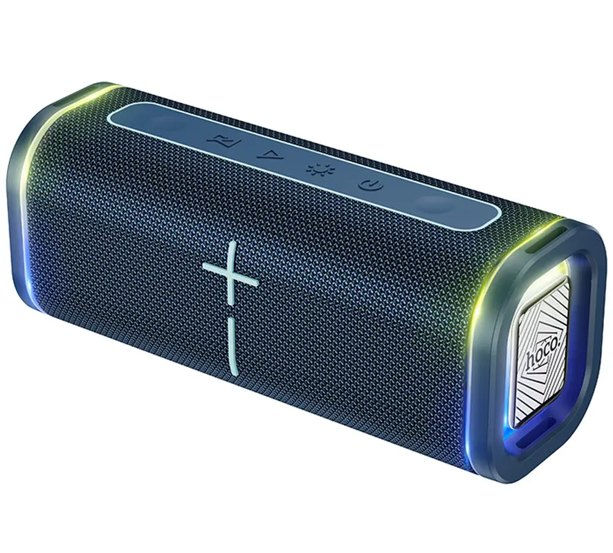 Altavoz Portátil Bluetooth HOCO HC51, 30W, TWS, RGB, Azul