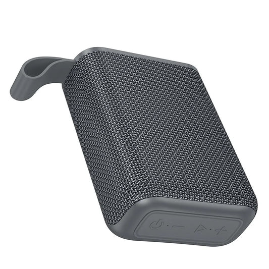 Altavoz Portátil Bluetooth HOCO HC34, 5W, TWS, Impermeable, Gris