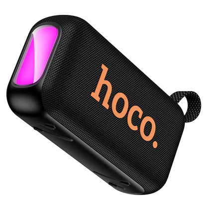 Altavoz Portátil Bluetooth HOCO HC32, 2 x 10W, TWS, RGB, Negro
