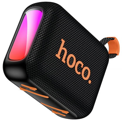 Altavoz Portátil Bluetooth HOCO HC31, 10W, TWS, RGB, Impermeable, Negro