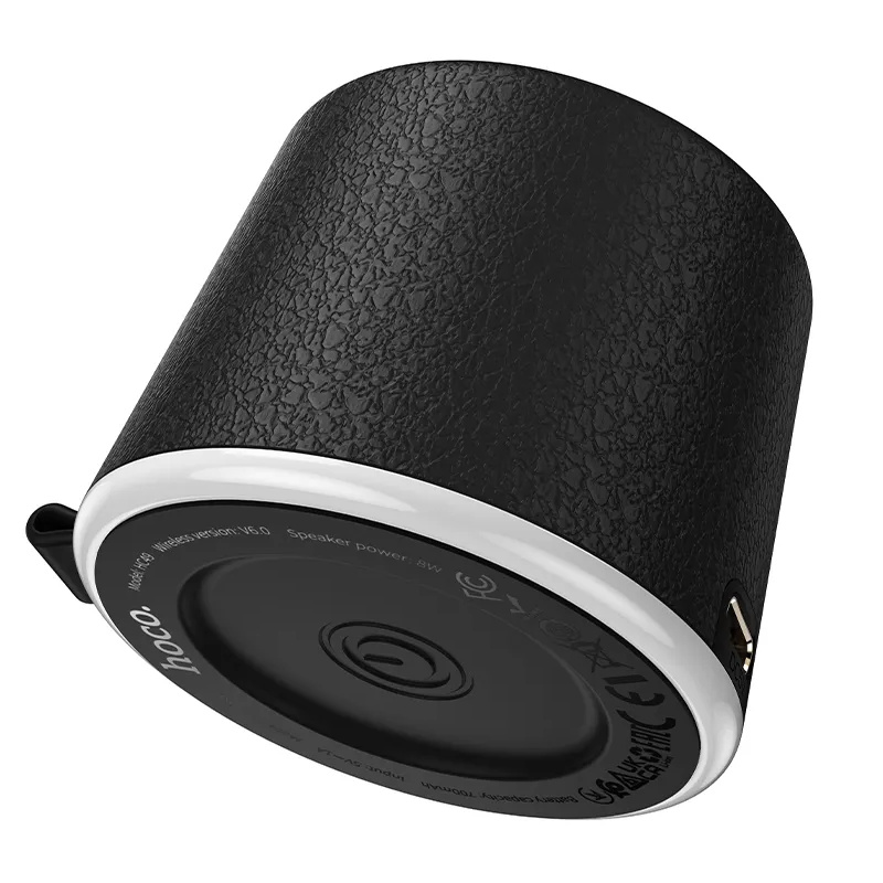 Altavoz Portátil Bluetooth HOCO HC49 Mini Magnético, 8W, TWS, Negro