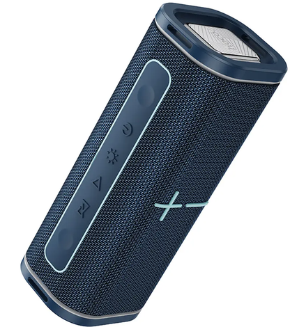 Altavoz Portátil Bluetooth HOCO HC51, 30W, TWS, RGB, Azul