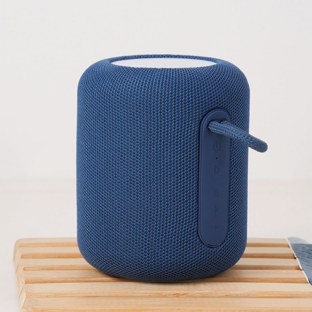 Altavoz Portátil Bluetooth HOCO HC30, 5W, TWS, RGB, Azul