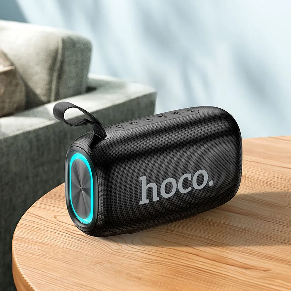 Altavoz Portátil Bluetooth HOCO HC25, 2 x 10W, TWS, Negro