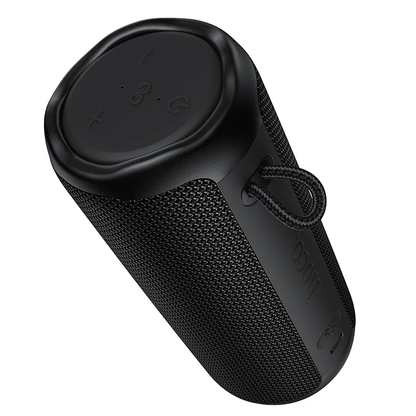 Altavoz Portátil Bluetooth HOCO HC50, 8W, TWS, RGB, Impermeable, Negro