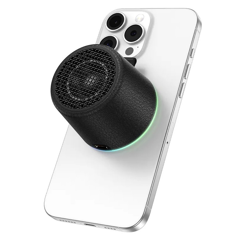 Altavoz Portátil Bluetooth HOCO HC49 Mini Magnético, 8W, TWS, Negro