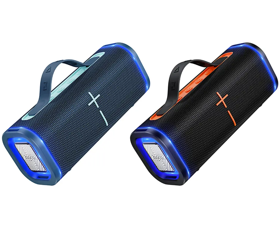 Altavoz Portátil Bluetooth HOCO HC51, 30W, TWS, RGB, Azul