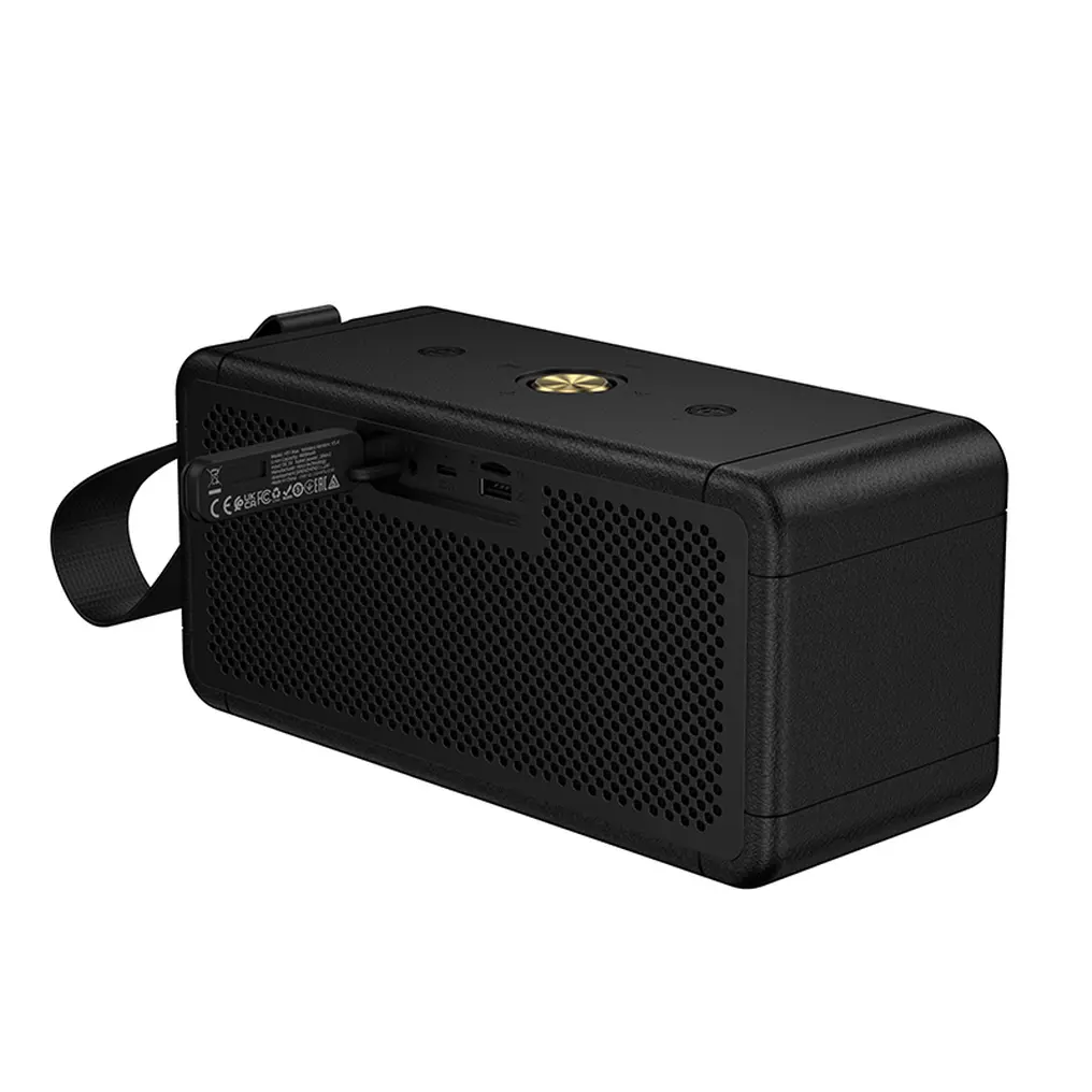Altavoz portátil Bluetooth HOCO HT1 Max, 2 x 20W, TWS, Negro