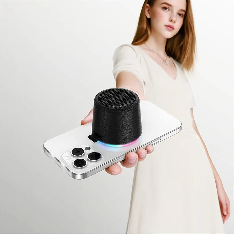 Altavoz Portátil Bluetooth HOCO HC49 Mini Magnético, 8W, TWS, Negro