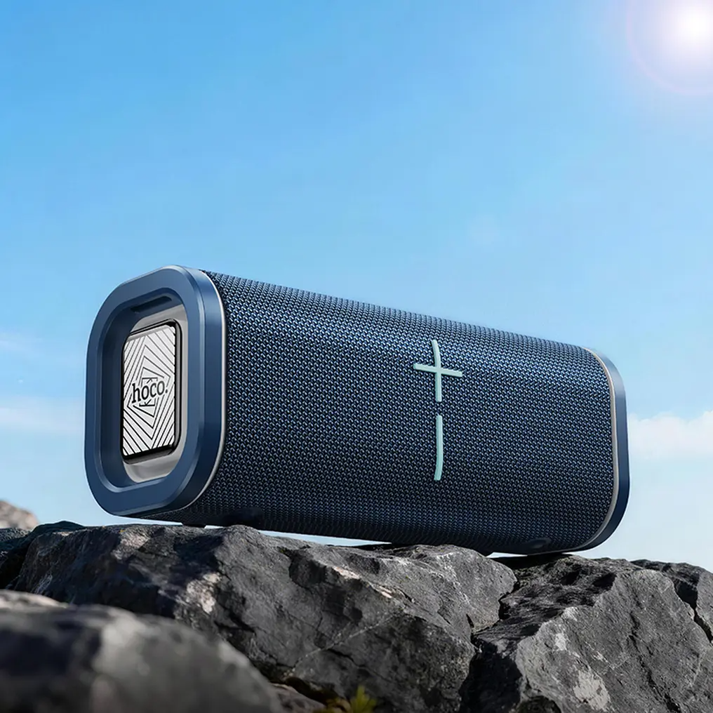 Altavoz Portátil Bluetooth HOCO HC51, 30W, TWS, RGB, Azul