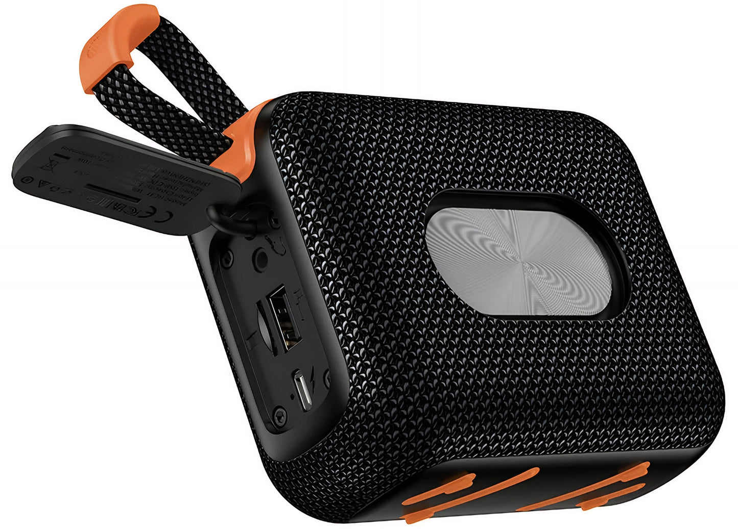 Altavoz Portátil Bluetooth HOCO HC31, 10W, TWS, RGB, Impermeable, Negro