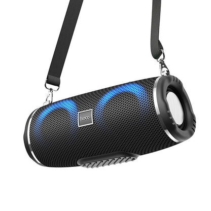 Altavoz Portátil Bluetooth HOCO HC12, 10W, RGB, Impermeable, Negro