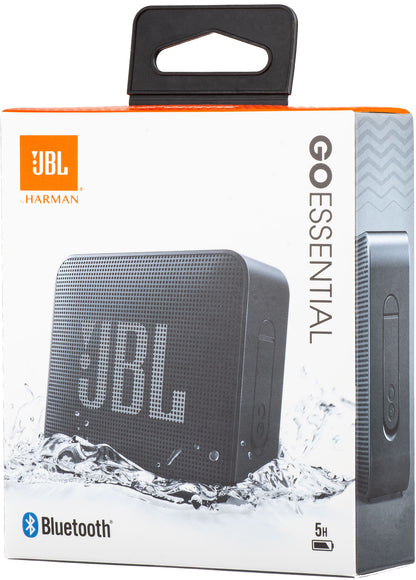 Altavoz Bluetooth portátil JBL Go Essential, 3,1 W, PartyBoost, resistente al agua, negro JBLGOESBLK