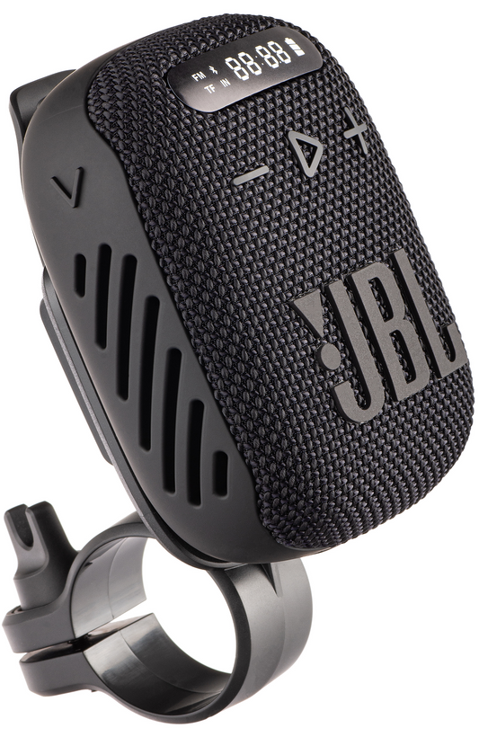 Altavoz portátil Bluetooth JBL Wind 3, 5W, impermeable, negro, reacondicionado JBLWIND3