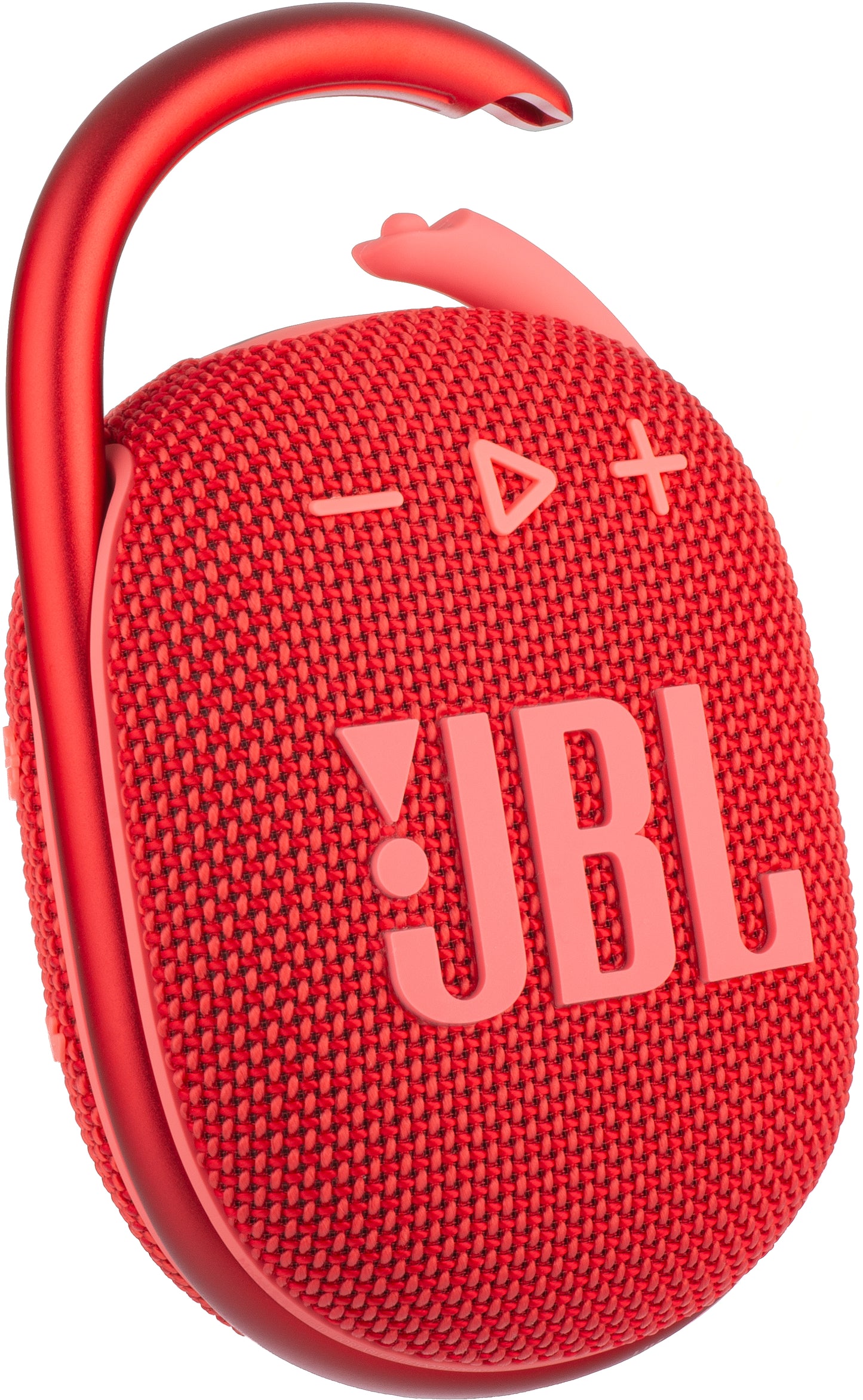 Altavoz portátil Bluetooth JBL Clip 4, 5 W, sonido profesional, resistente al agua, rosa, reacondicionado JBLCLIP4RED