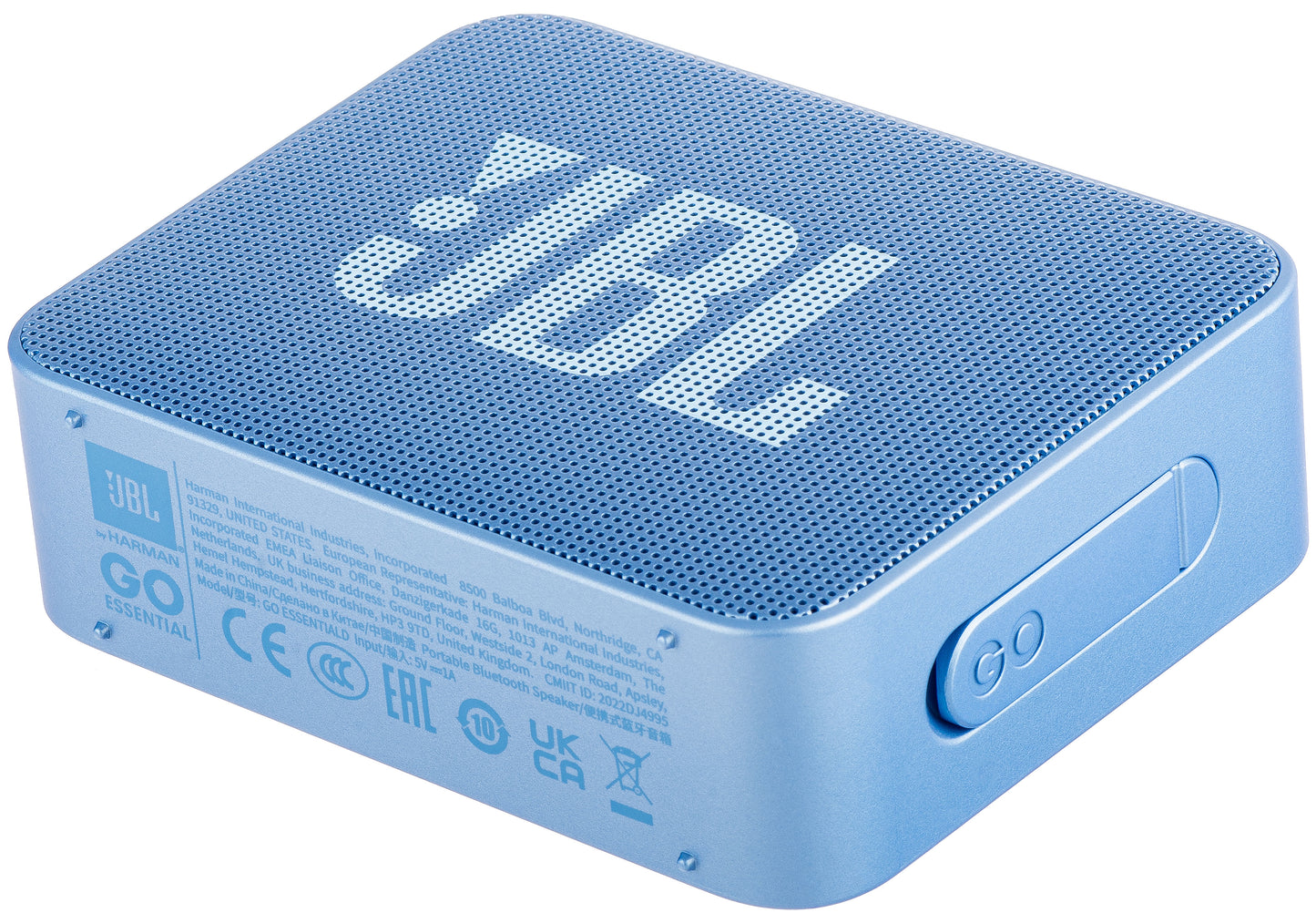 Altavoz Bluetooth portátil JBL Go Essential, 3,1 W, PartyBoost, resistente al agua, azul JBLGOESBLU 