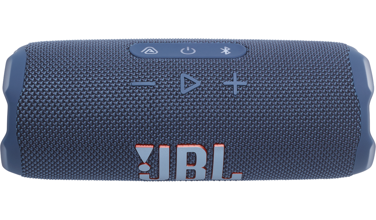 JBL Flip 7 Portable Bluetooth Speaker, 35W, MultiPoint, Waterproof, Blue JBLFLIP7BLU