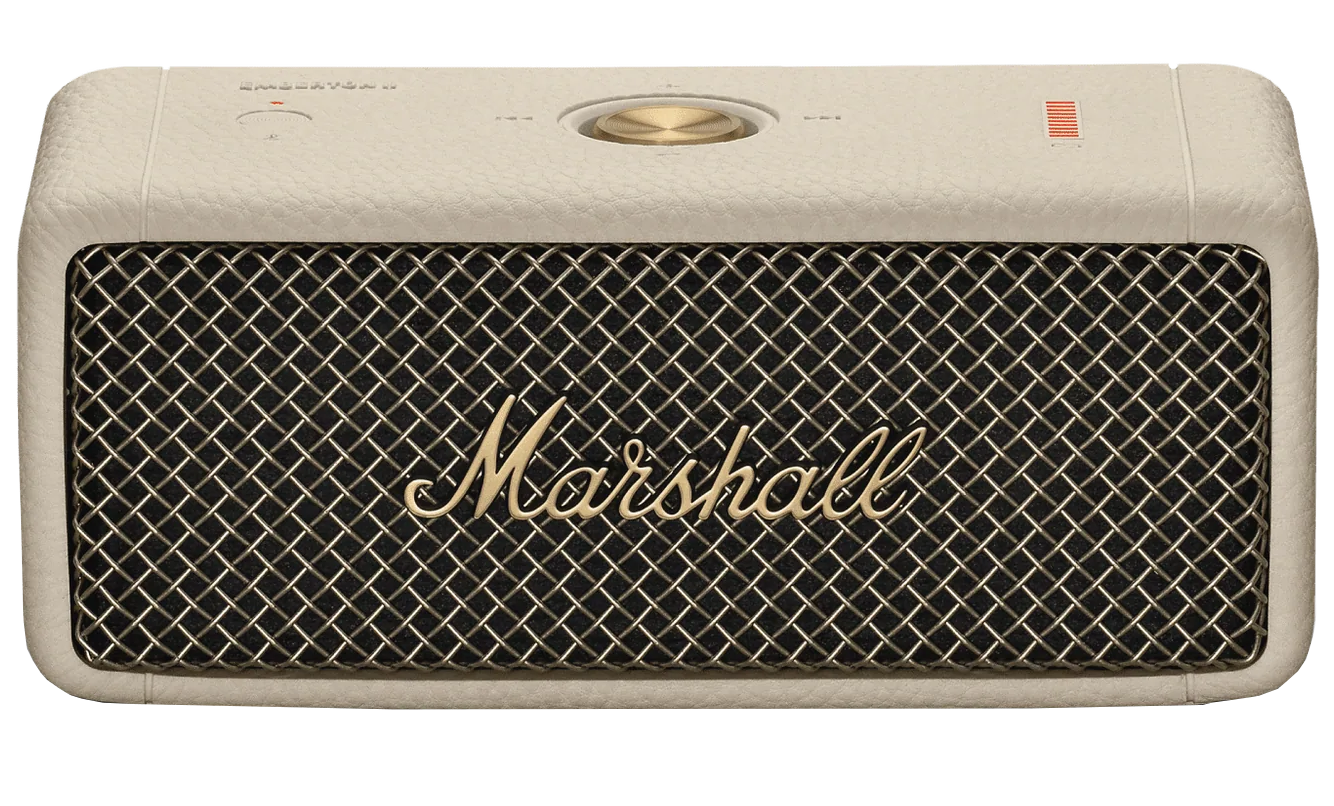 Altavoz portátil Bluetooth Marshall Emberton II, 20W, impermeable, crema