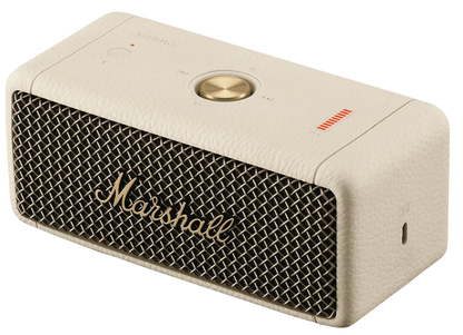 Altavoz portátil Bluetooth Marshall Emberton II, 20W, impermeable, crema