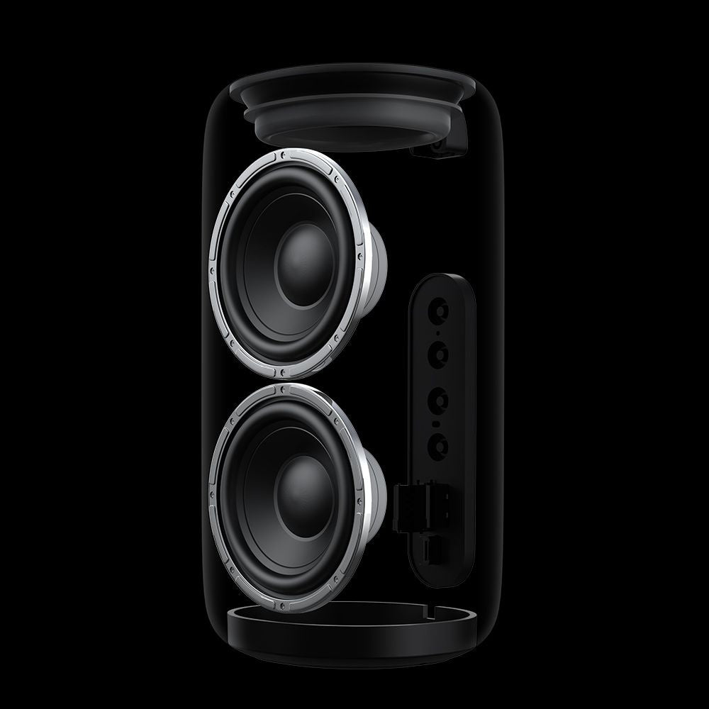 Altavoz Portátil Bluetooth McDodo BS-1410, 2 x 5W, RGB, Impermeable, Negro