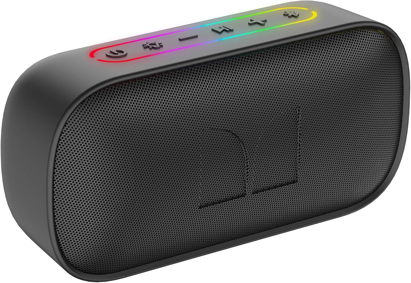 Altavoz portátil Bluetooth Monster S150, 14W, TWS, RGB, impermeable, negro