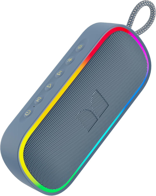 Altavoz Portátil Bluetooth Monster S150 Plus, 40W, TWS, RGB, Impermeable, Azul
