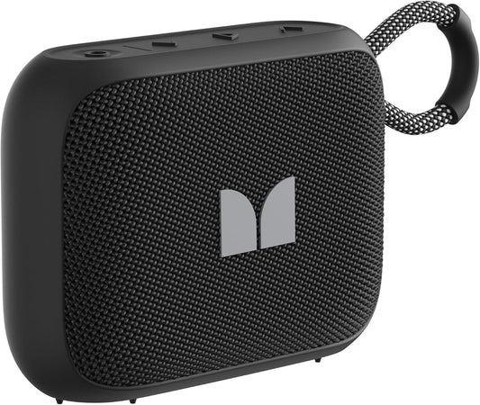 Altavoz portátil Bluetooth Monster S520, 5W, TWS, RGB, impermeable, negro