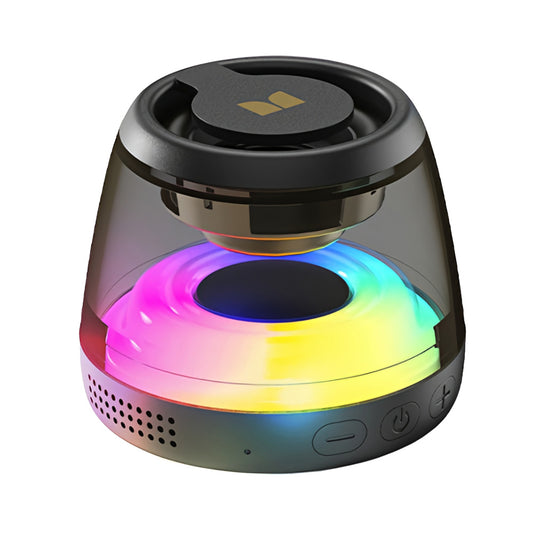 Altavoz Portátil Bluetooth Monster Mag Flux, 5W, TWS, RGB, Negro