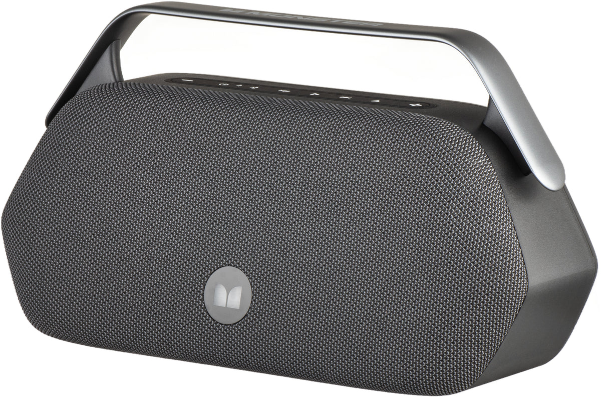 Altavoz portátil Bluetooth Monster Adventurer Plus, TWS, impermeable, negro