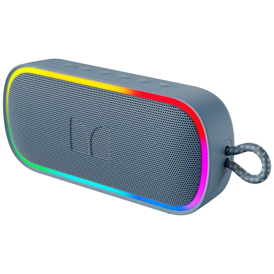 Altavoz Portátil Bluetooth Monster S150 Plus, 40W, TWS, RGB, Impermeable, Azul