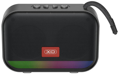 Altavoz Portátil Bluetooth XO Design F66, 5W, RGB, Negro