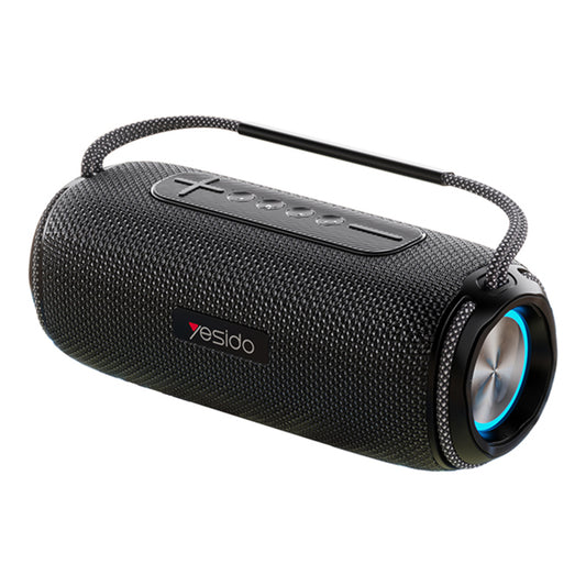 Altavoz Portátil Bluetooth Yesido YSW11, 40W, RGB, Impermeable, Negro