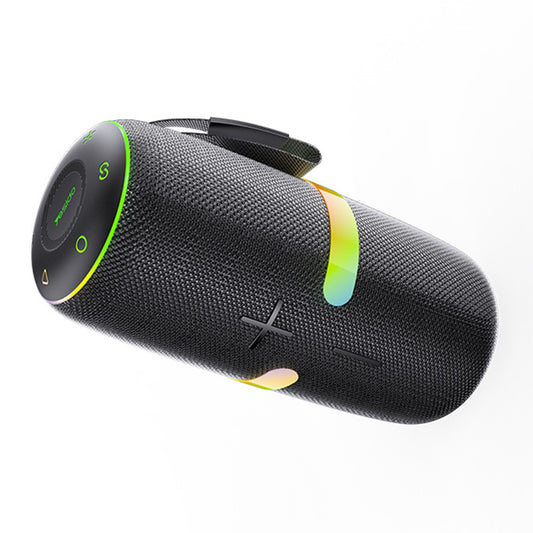 Altavoz Portátil Bluetooth Yesido YSW22, 30W, RGB, Impermeable, Negro